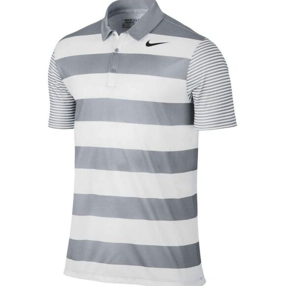 Nike Men's Dry Bold Stripe Golf Polo - Size Large - NWOT - Picture 1 of 6